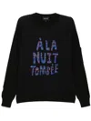 Sport B. By Agnès B. Checked-knit Jumper In Black