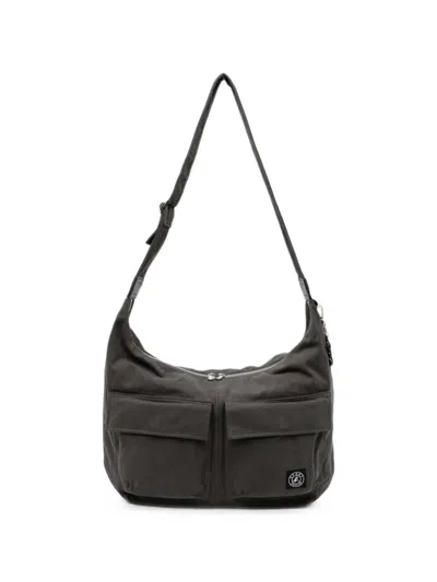 Sport B. By Agnès B. Cotton Hobo Bag In Brown
