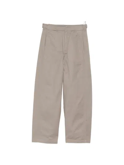 Sport B. By Agnès B. Cotton Straight Trousers In Multi