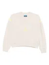 Sport B. By Agnès B. Cropped-sweatshirt In Metallic