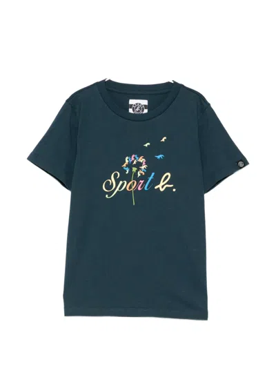 Sport B. By Agnès B. Dandelions T-shirt In Blue