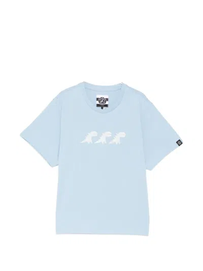 Sport B. By Agnès B. Dino Applique T-shirt In Blue