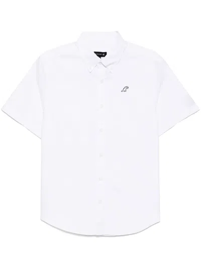 Sport B. By Agnès B. Dino-badge Oxford Shirt In White