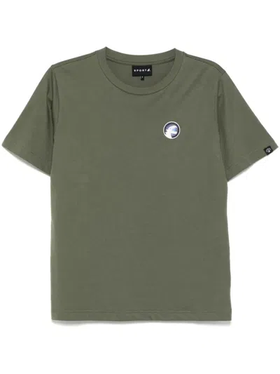 Sport B. By Agnès B. Dino-badge T-shirt In Green