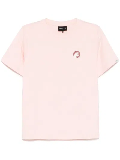Sport B. By Agnès B. Dino-badge T-shirt In Pink