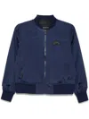 Sport B. By Agnès B. Dino Bomber Jacket In Blue