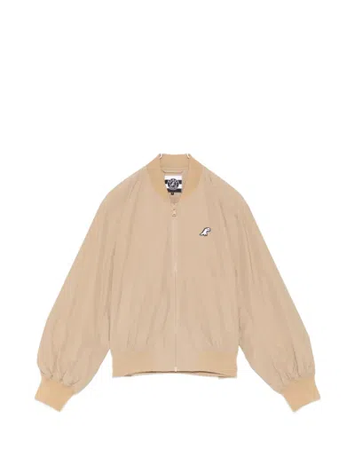 Sport B. By Agnès B. Dino Bomber Jacket In Neutral