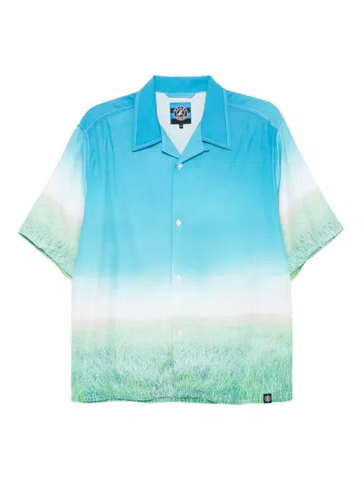 Sport B. By Agnès B. Dino Cloud Shirt In Blue