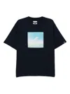Sport B. By Agnès B. Dino Cloud T-shirt In Blue