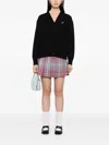 Sport B. By Agnès B. Dino Embroidered Cardigan In Black
