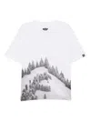 Sport B. By Agnès B. Dino Forest T-shirt In White