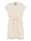 Sport B. By Agnès B. Dino Print Shirt Dress In Neutrals