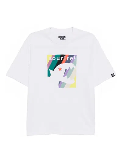 Sport B. By Agnès B. Dino-print T-shirt In White