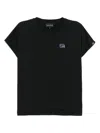 Sport B. By Agnès B. Dino Satin T-shirt In Black