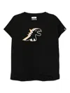 Sport B. By Agnès B. Dino Shadow Cotton T-shirt In Black