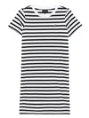 Sport B. By Agnès B. Dino Stripe Dress In White