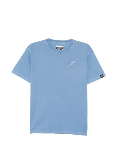Sport B. By Agnès B. Dino-patch Cotton T-shirt In Blue