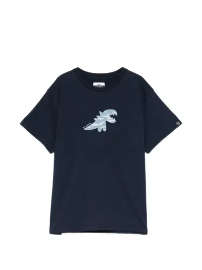 Sport B. By Agnès B. Dino-patch T-shirt In Blue