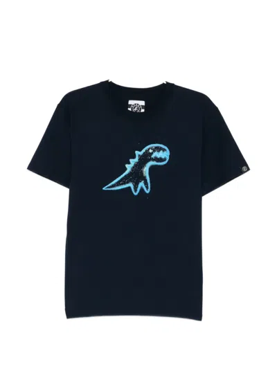 Sport B. By Agnès B. Dino-print T-shirt In Blue