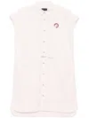 Sport B. By Agnès B. Kleid Mit Dino-patch In Rosa