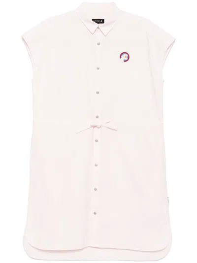 Sport B. By Agnès B. Kleid Mit Dino-patch In Rosa