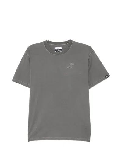 Sport B. By Agnès B. Dinosaur-embroidered T-shirt In Gray