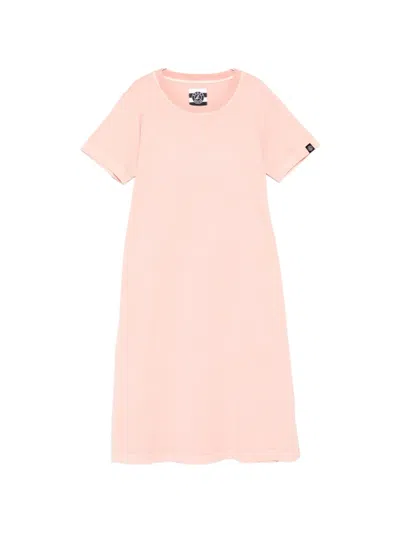 Sport B. By Agnès B. Dyed Short-sleeves Mini Dress In Pink