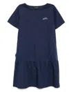 Sport B. By Agnès B. Embroidered-logo Dress In Blue