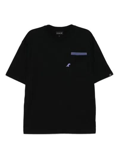 Sport B. By Agnès B. Embroidered-logo T-shirt In Black