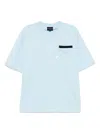 Sport B. By Agnès B. Embroidered-logo T-shirt In Blue