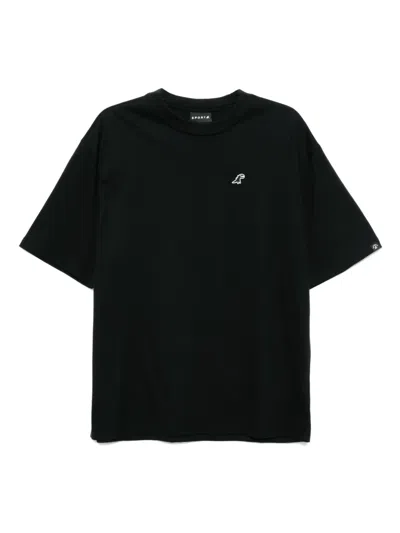 Sport B. By Agnès B. Embroidered T-shirt In Black