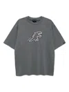 Sport B. By Agnès B. T-shirt Mit Stickerei In Grau
