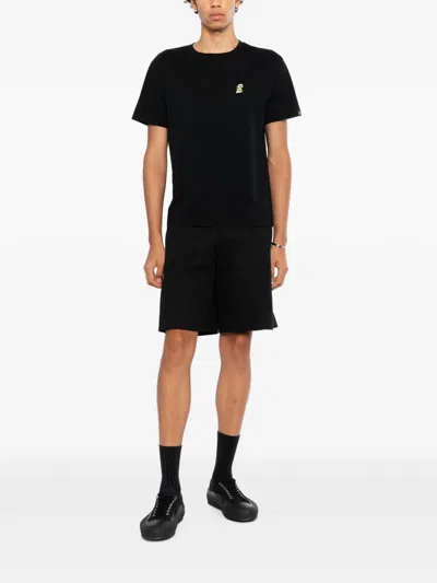 Sport B. By Agnès B. Embroidered-patch T-shirt In Blue