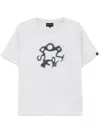 Sport B. By Agnès B. Faded Circle T-shirt In グレー