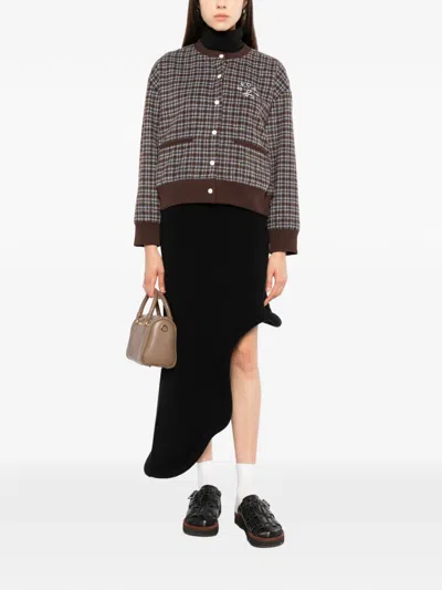 Sport B. By Agnès B. Flannel Sport Jacket In Brown