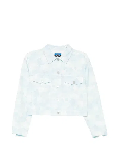Sport B. By Agnès B. Floral Jacket In Blue