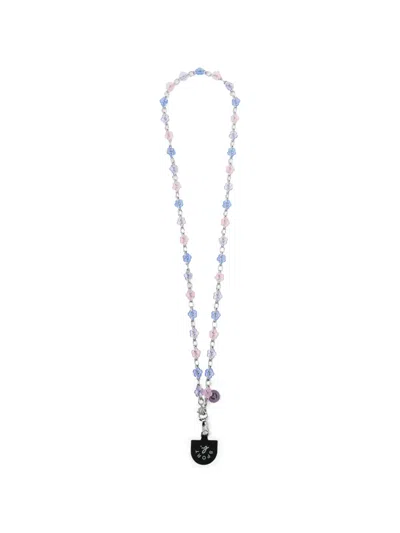 Sport B. By Agnès B. Floral Phone Strap In Neutral