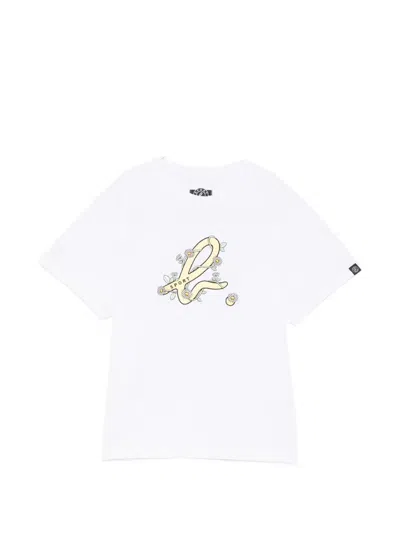 Sport B. By Agnès B. Flower B. Logo T-shirt In White