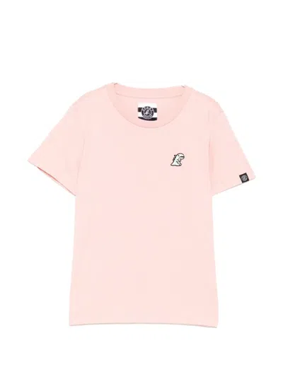 Sport B. By Agnès B. Flower Dino Patched T-shirt In Pink