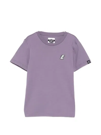 Sport B. By Agnès B. Flower Dino Patched T-shirt In Purple