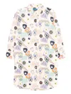 Sport B. By Agnès B. Graphic-print Dress In Neutral