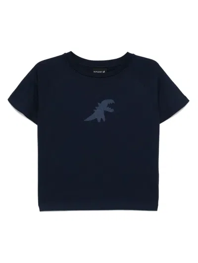 Sport B. By Agnès B. Graphic-print T-shirt In Blue