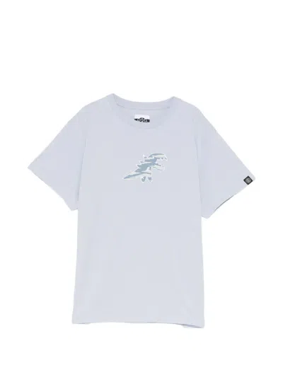 Sport B. By Agnès B. Graphic-embroidered T-shirt In Gray