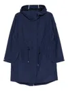 Sport B. By Agnès B. Hooded Jacket In Blue