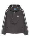 Sport B. By Agnès B. Logo-embroidered Jacket In Gray