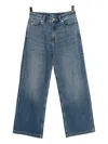 Sport B. By Agnès B. Logo-embroidered Jeans In Blue