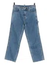 Sport B. By Agnès B. Logo-embroidered Jeans In Blue