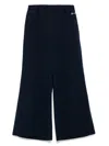 Sport B. By Agnès B. Logo-embroidered Pants In Blue