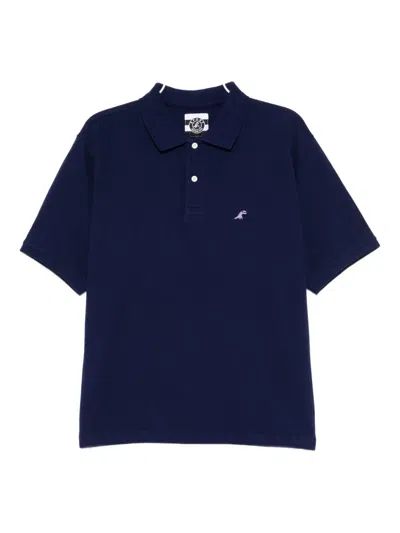 Sport B. By Agnès B. Logo-embroidered Polo Shirt In Blue