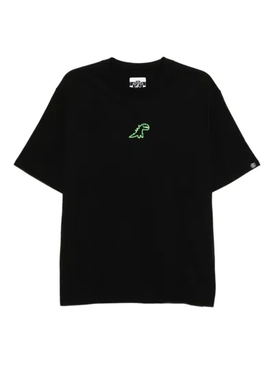 Sport B. By Agnès B. Logo-embroidered T-shirt In Black